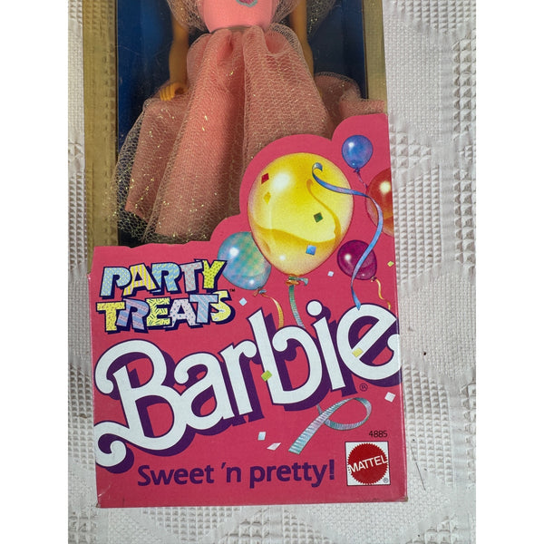 Party Treats Barbie Doll Vintage 1989 Sweet N Pretty Mattel 4885 NIB