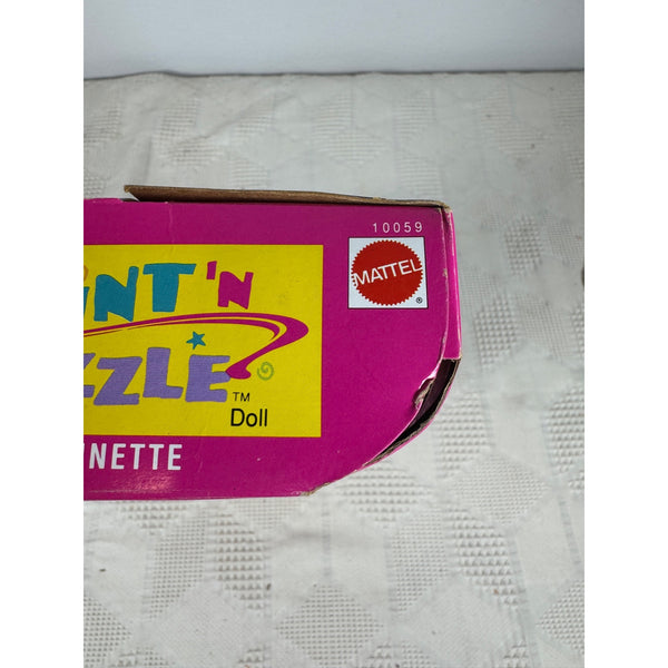 Barbie Paint N Dazzle Brunette Doll Vintage 1993 Mattel 10059 NIB