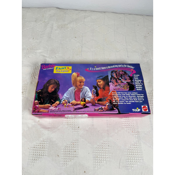 Barbie Paint N Dazzle Brunette Doll Vintage 1993 Mattel 10059 NIB