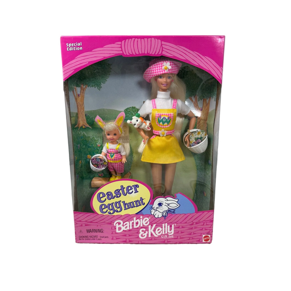 Barbie and Kelly Easter Egg Hunt Gift Set Special Edition 1997 Mattel 19014 NIB