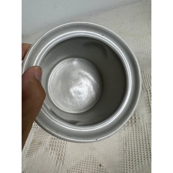 Vintage Pfaltzgraff Keystone Stoneware 1 Quart Crock Style Canister With Handles