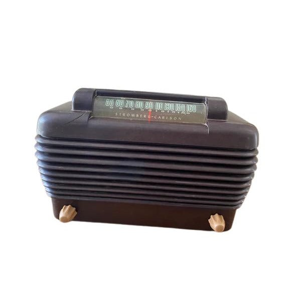Stromberg Carlson Model 1500H Vintage Bakelite Tabletop Radio AM Dial