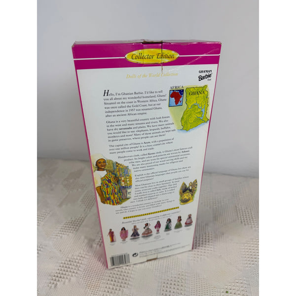 Ghanian Barbie Dolls Of The World Collection 1996 Special Edition 15303 NIB