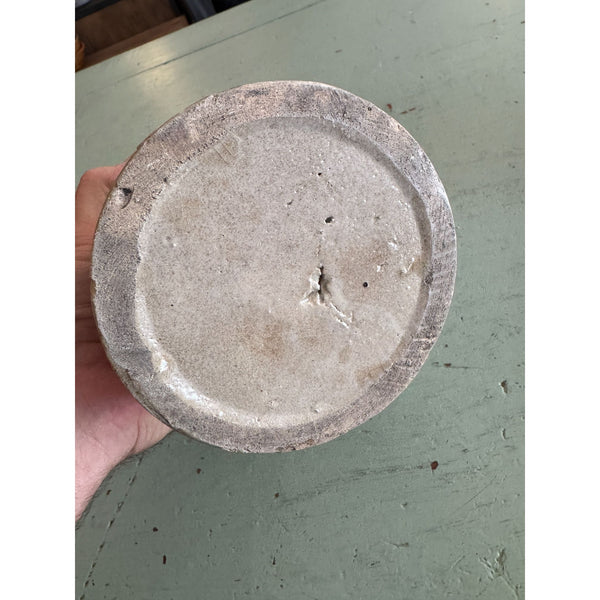Antique The Weir 1800s Stoneware Crock Canning Jar