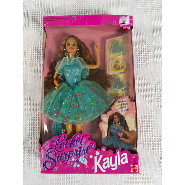 Locket Surprise Kayla Doll By Mattel 1993 With Accessories Vintage 11209 