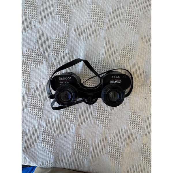 Tasco 7x35 Lightweight Binoculars Model 304 Field View 1000 Yards 358 Feet