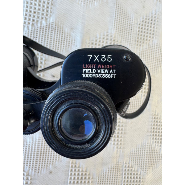 Tasco 7x35 Lightweight Binoculars Model 304 Field View 1000 Yards 358 Feet