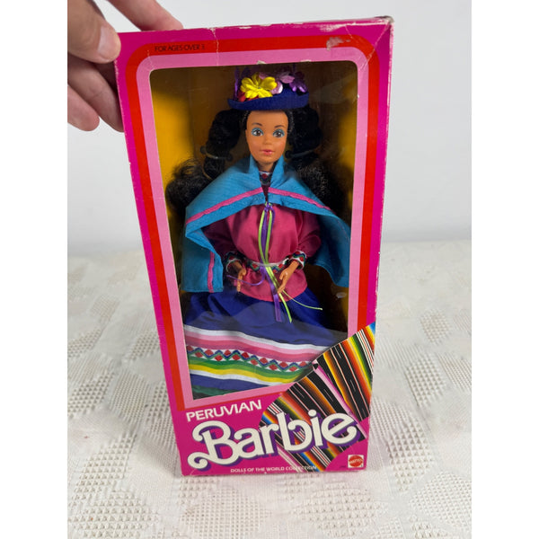 Peruvian Barbie Dolls Of The World Collection Mattel 1995 Vintage 2995 NIB