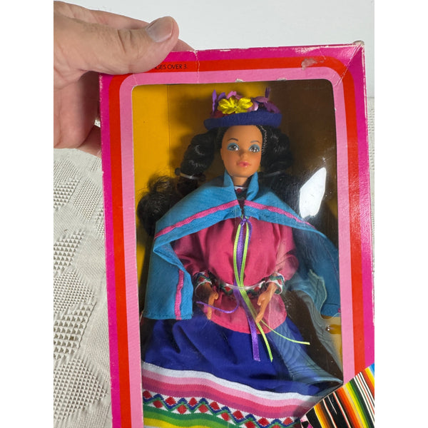 Peruvian Barbie Dolls Of The World Collection Mattel 1995 Vintage 2995 NIB