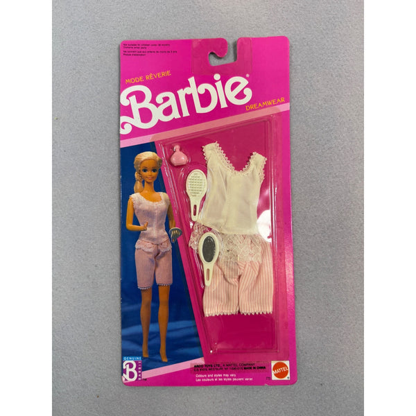 Barbie Dreamwear Mode Reverie Doll Outfit Set 1990 Mattel Fashion Accessory Pack