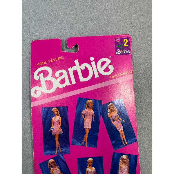 Barbie Dreamwear Mode Reverie Doll Outfit Set 1990 Mattel Fashion Accessory Pack