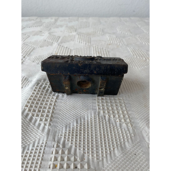 Detex Watchclock Station Vintage Cast Iron Watch Duty Security Device