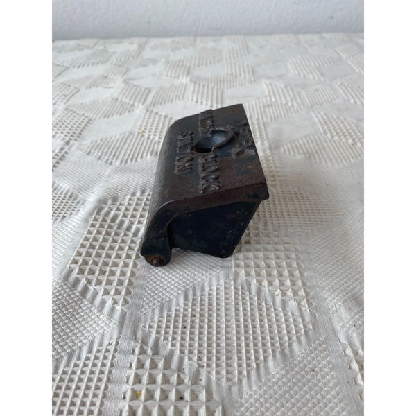 Detex Watchclock Station Vintage Cast Iron Watch Duty Security Device