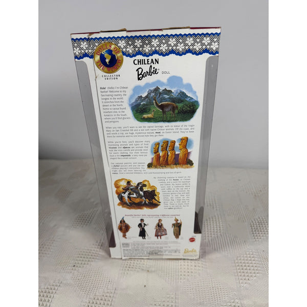 Chilean Barbie Dolls Of The World Collector Edition 1997 Mattel 18559 NIB