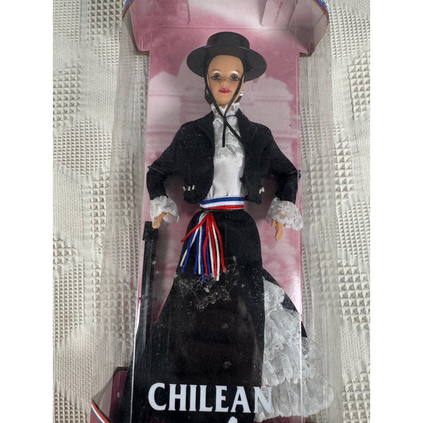 Chilean Barbie Dolls Of The World Collector Edition 1997 Mattel 18559 NIB