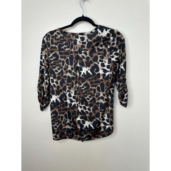 Womens Cheetah Print Blouse