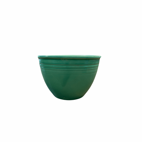 1940s Light Green Fiestaware Nesting Bowl 4 white background