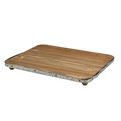Rectangle wood tray