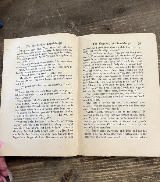The Shepherd of Guadaloupe by Zane Grey pages 78-79
