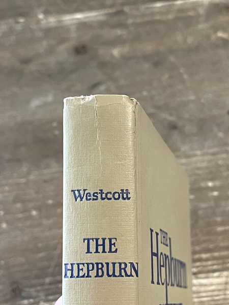 The Hepburn by Jan Westcott crack on spine