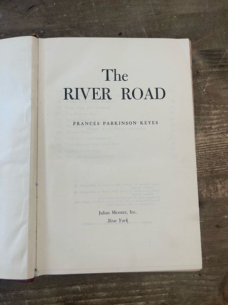 The River Road by Frances Parkinson Keyes title page
