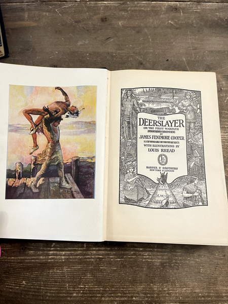 The Deerslayer By James Fenimore Cooper title page