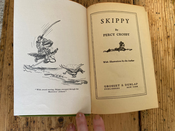 Skippy By Percy Crosby title page