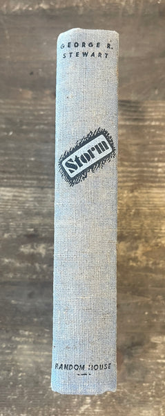 Storm by George R Stewart spine has some wear at the top
