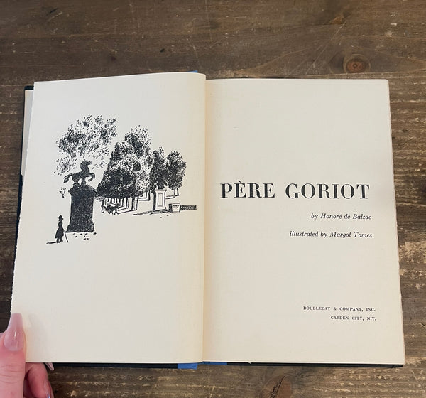 Père Goriot by Honorè de Balzac title page