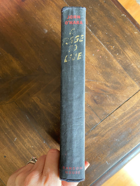 1949 A Rage To Live By Jack OHara spine
