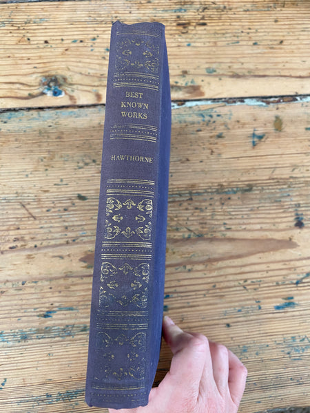 The Best Known Works of Nathaniel Hawthorne spine