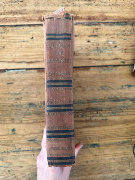 1930 Morgan the Magnificent spine