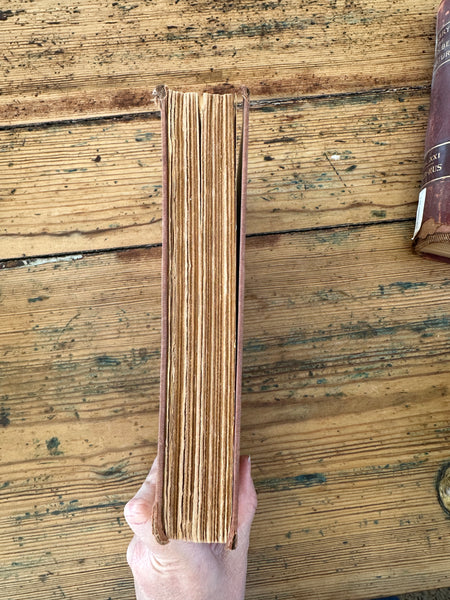 1930 Morgan the Magnificent page edges