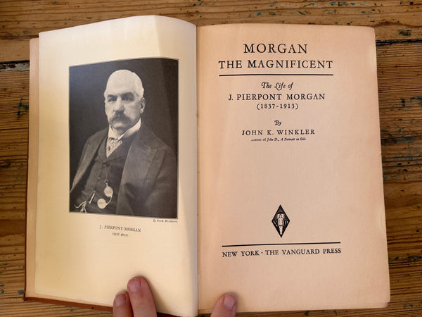1930 Morgan the Magnificent title page