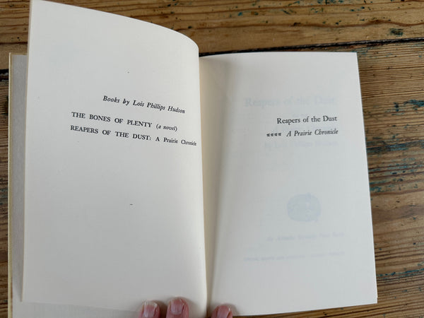 1965 Reapers of the Dust isndie pages