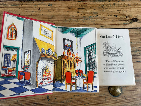 1942 Van Loon's Lives inside cover