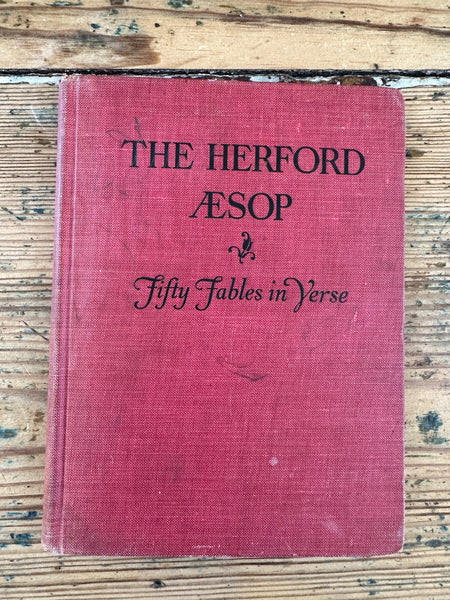 1921 The Hereford Aesop cover