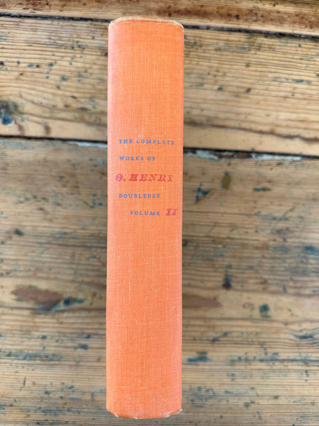 1953 The Complete Works of OHenry Doubleday spine