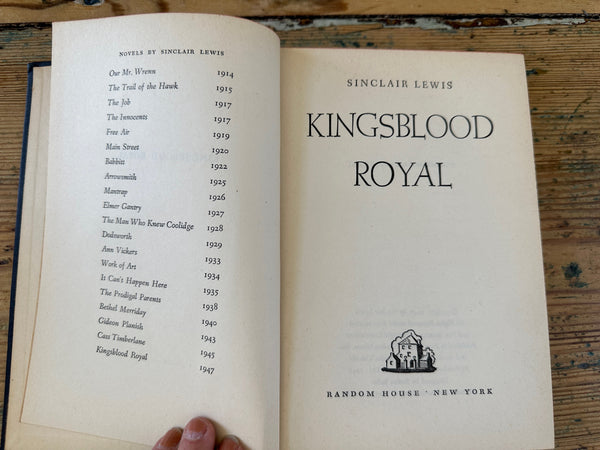 1947 Kingsblood Royal title page