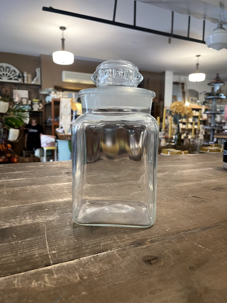 Antique Drugstore Apothecary Jar profile