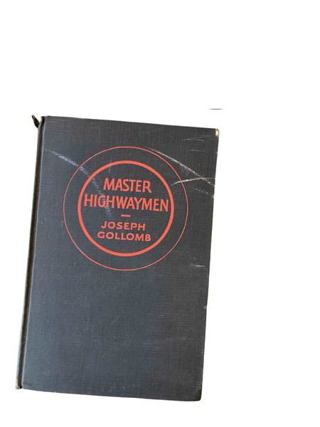 1927 Master Highwaymen cover