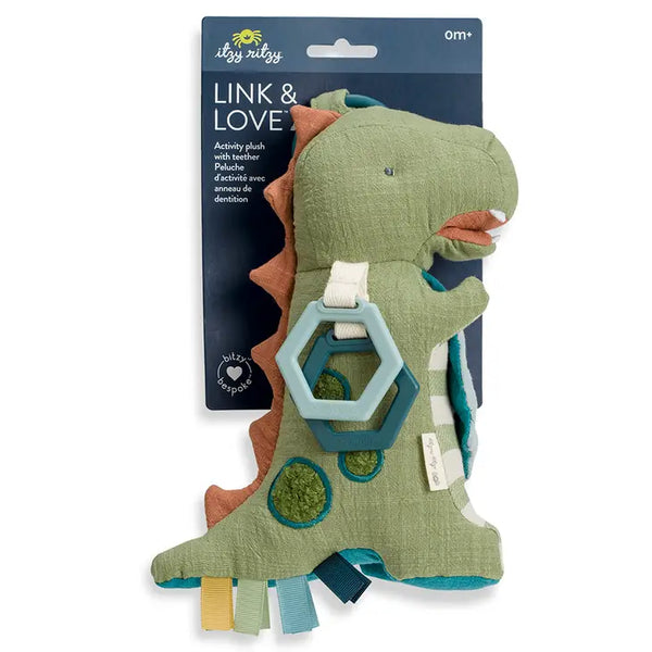 Bespoke Link & Love™ Activity Plush with Teether Toy
