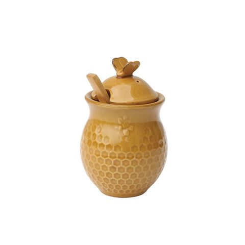 Honey Jar with Honey Dipper,