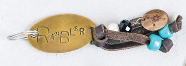 Brass key chain