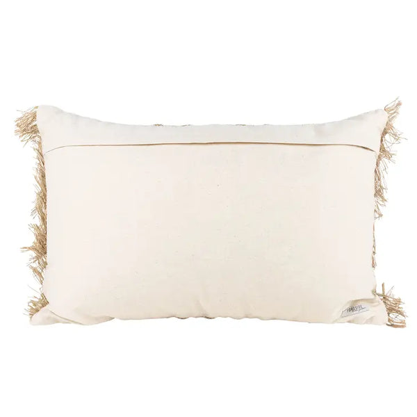 Hand Woven Landon Pillow back