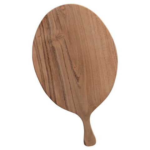 Acacia Wood Cheese/Cutting Board with Handle round