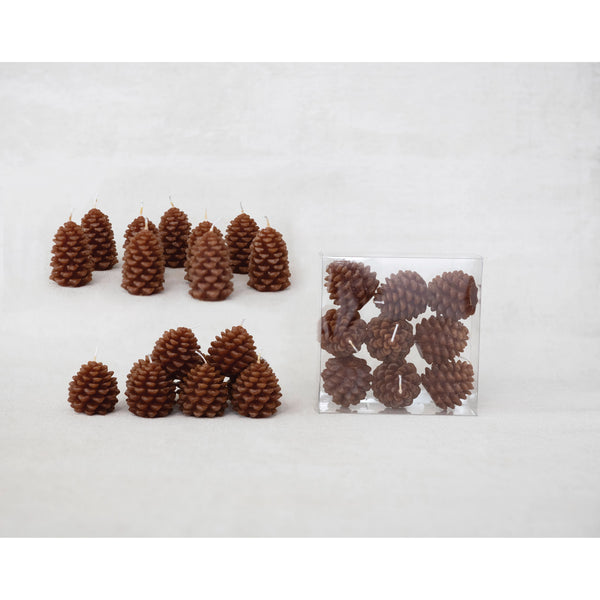 Unscented Pinecone Shaped Tealights