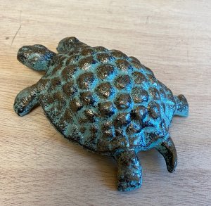 Cast Iron Turtle figurine